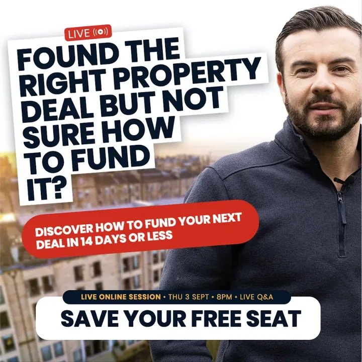 Webinar registrations ad for PMW Property Academy