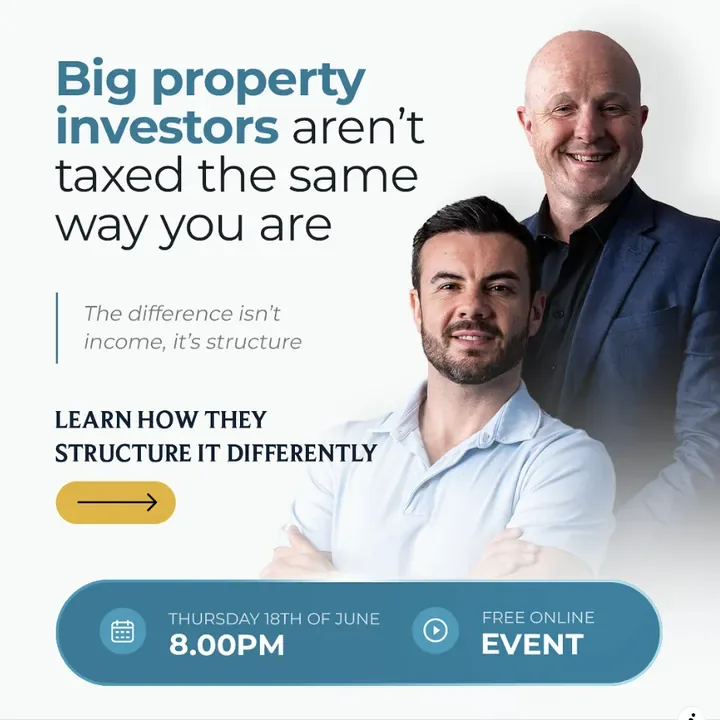 Webinar registrations ad for Paul McFadden