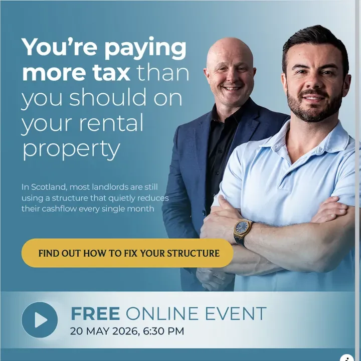 Webinar registrations ad for Paul McFadden