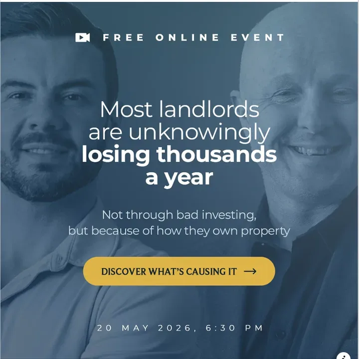 Webinar registrations ad for Paul McFadden