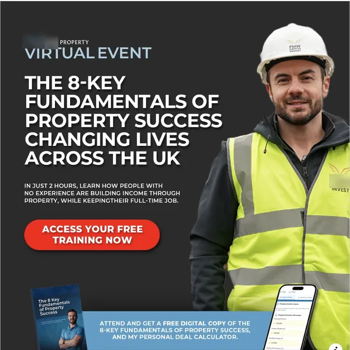Virtual event sign-ups ad for Paul McFadden