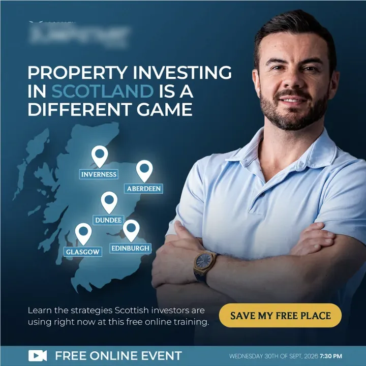 Webinar registrations ad for PMW Property Academy
